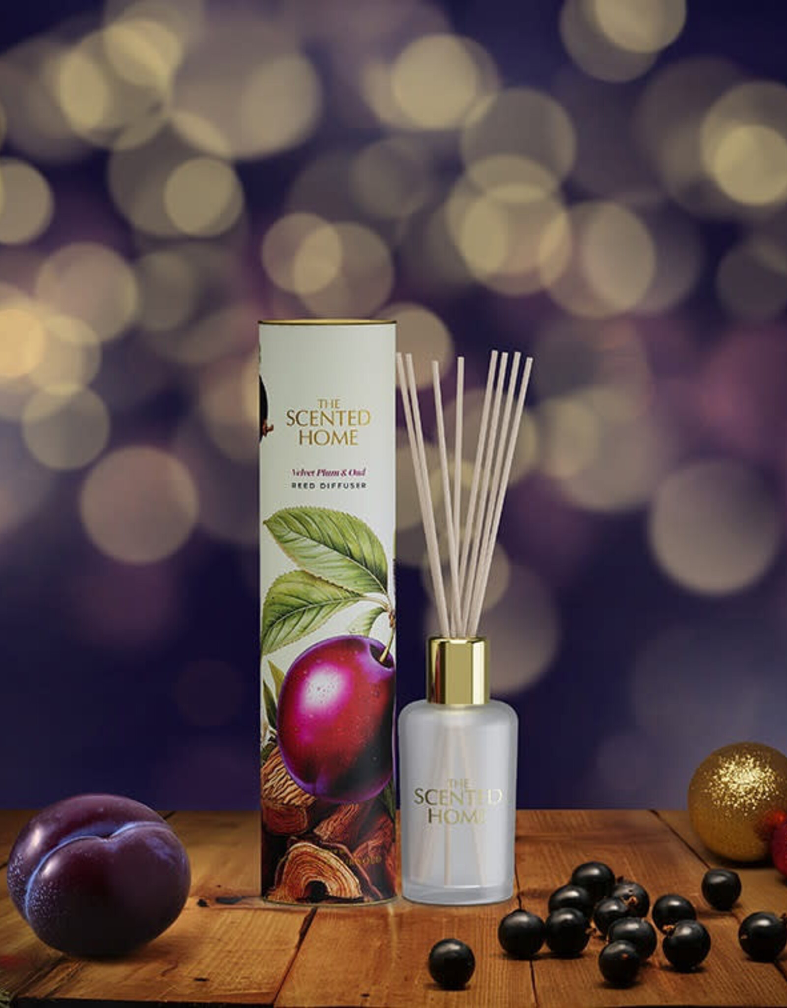 Ashleigh & Burwood Geurstokjes 150ml Velvet Plum - Ashleigh & Burwood