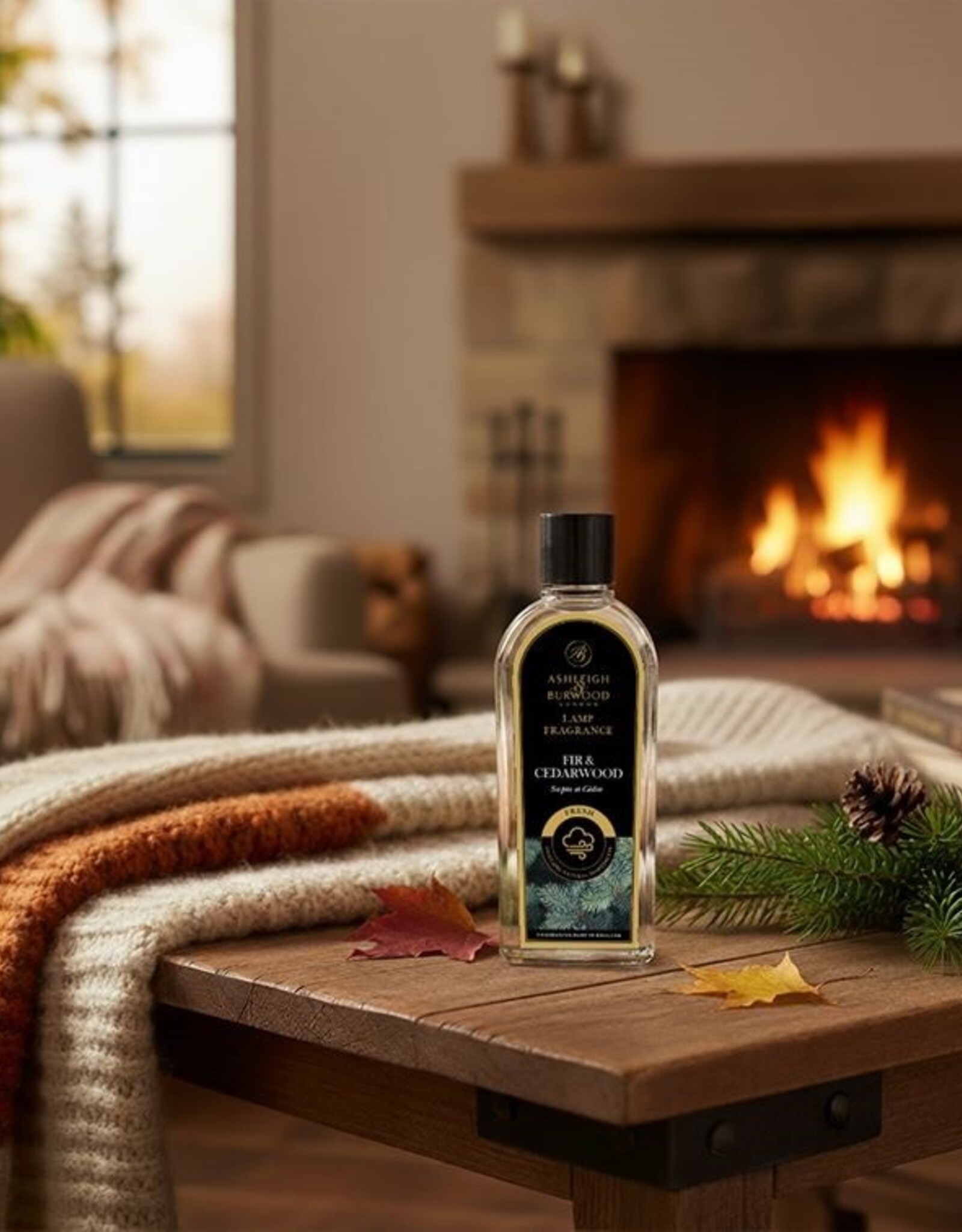 Ashleigh & Burwood Fir & Cedarwood 250ml Geurlampolie - Ashleigh & Burwood