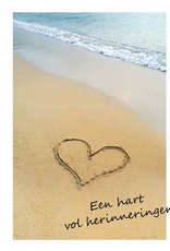 Een hart vol herinneringen - Wenskaart Compassion
