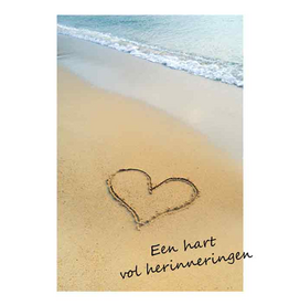 Een hart vol herinneringen - Wenskaart Compassion