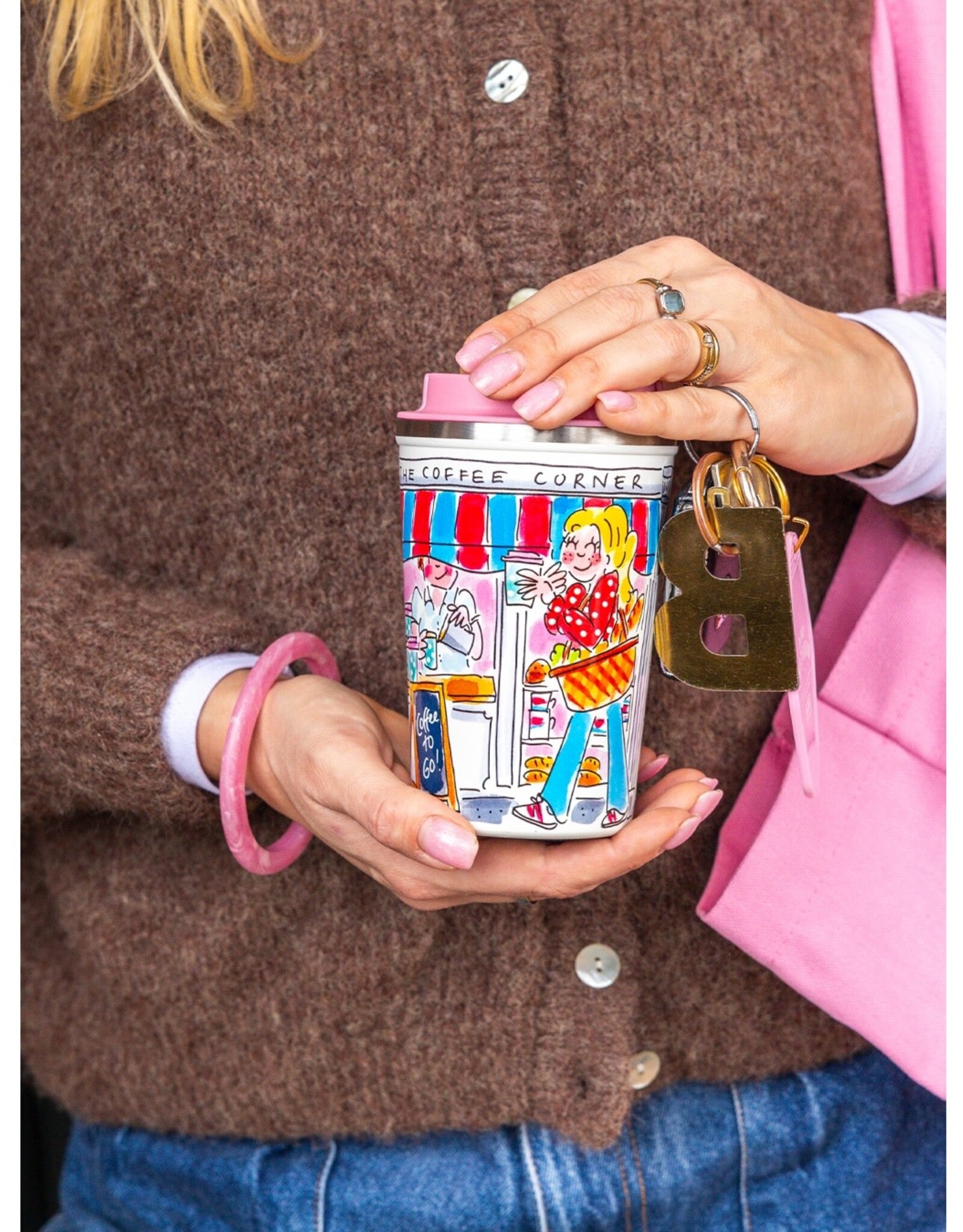 Blond Amsterdam To go beker 0,38l The Coffee Corner - Blond Amsterdam