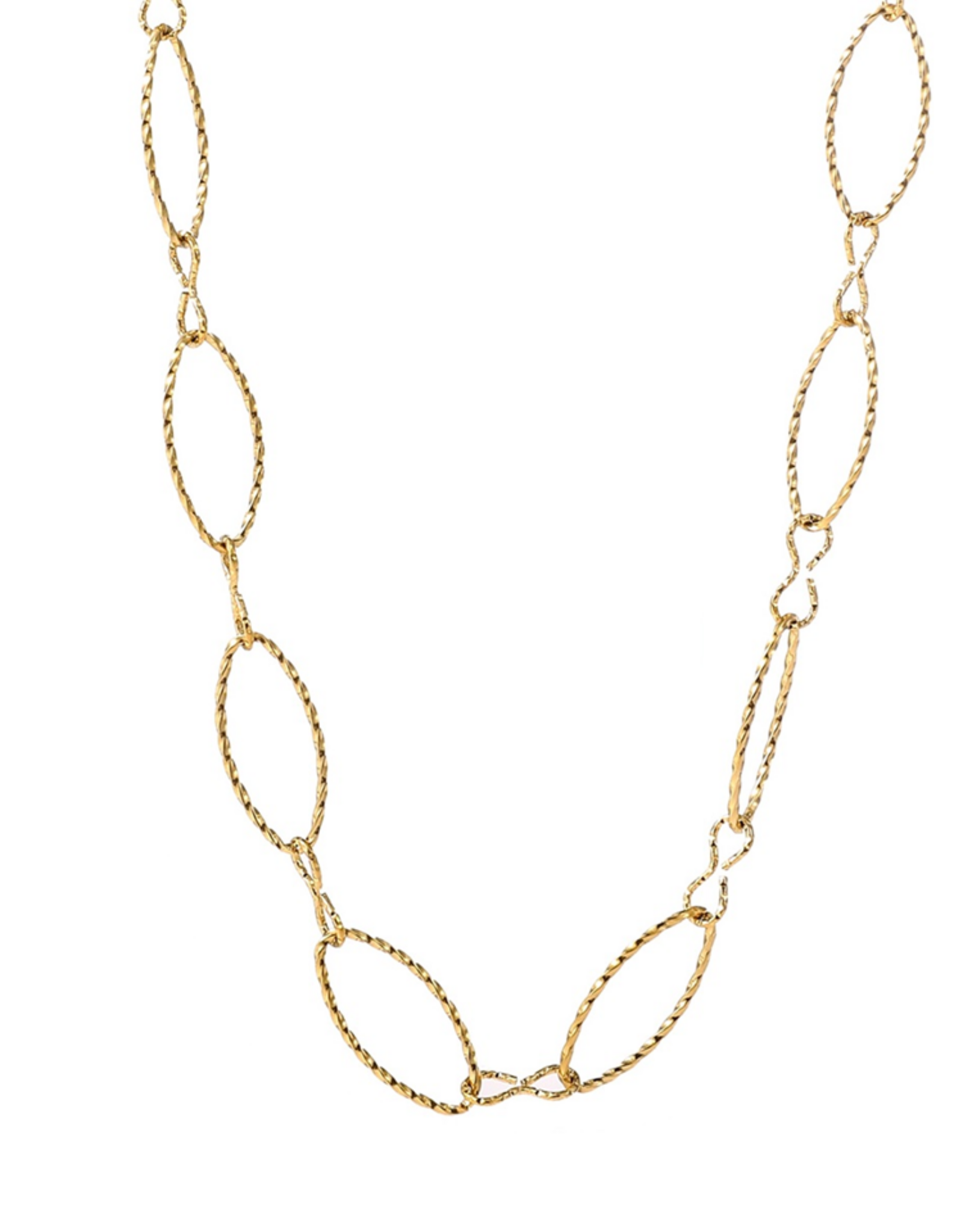 Day & Eve by Go Dutch Label Ketting (N56079-2) 70cm 14K goud - Day & Eve by Go Dutch Label