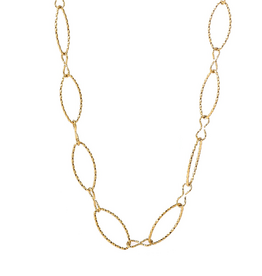 Day & Eve by Go Dutch Label Ketting (N56079-2) 70cm 14K goud - Day & Eve by Go Dutch Label