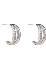 Day & Eve by Go Dutch Label Oorbellen (E56213-1) Zilver - Day & Eve by Go Dutch Label