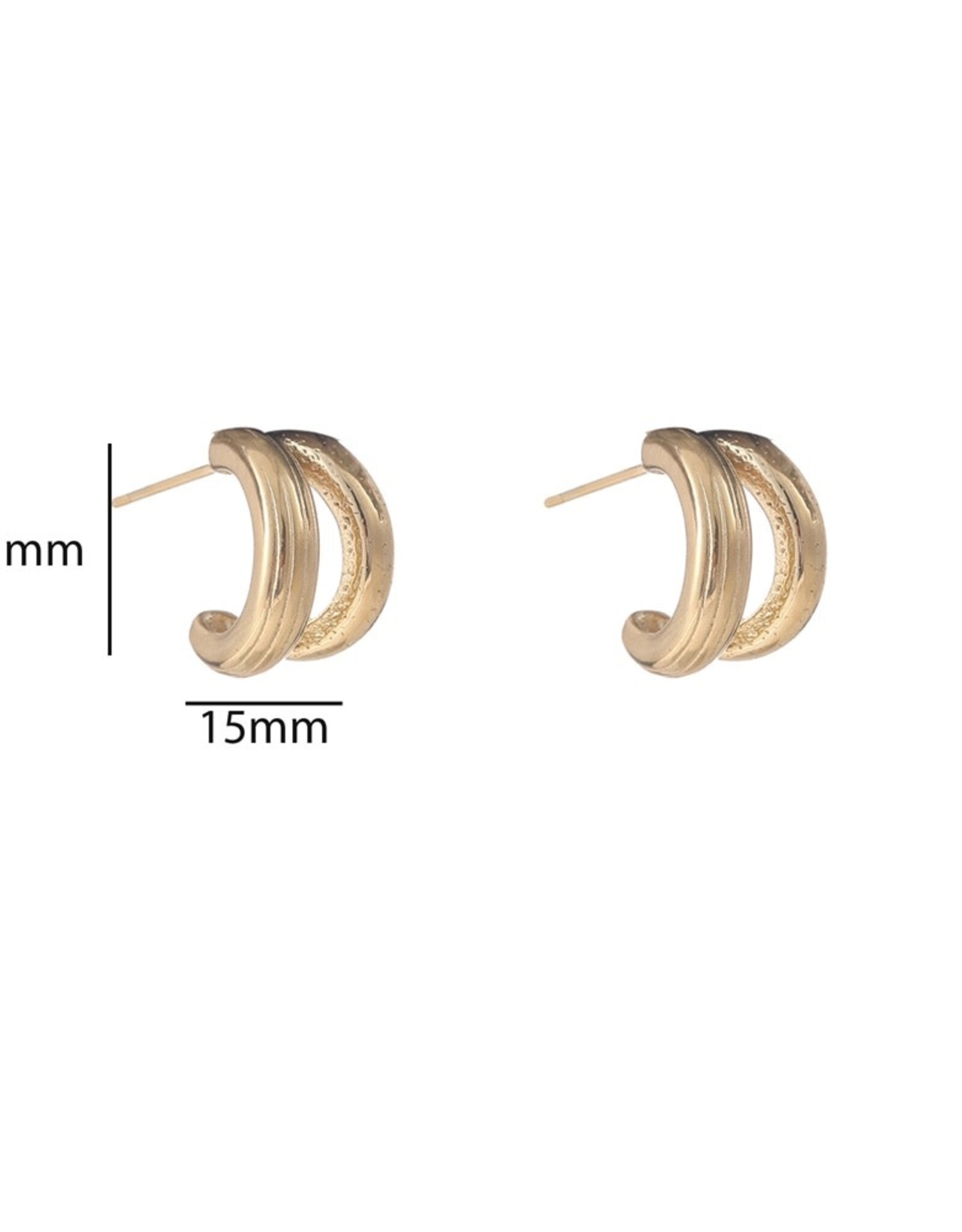 Day & Eve by Go Dutch Label Oorbellen (E56212-2)  - Day&Eve