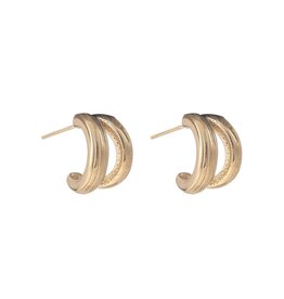 Day & Eve by Go Dutch Label Oorbellen (E56212-2)  - Day&Eve