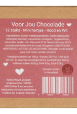 Voor Jou! Chocolade - Mini Hartjes 12 stuks