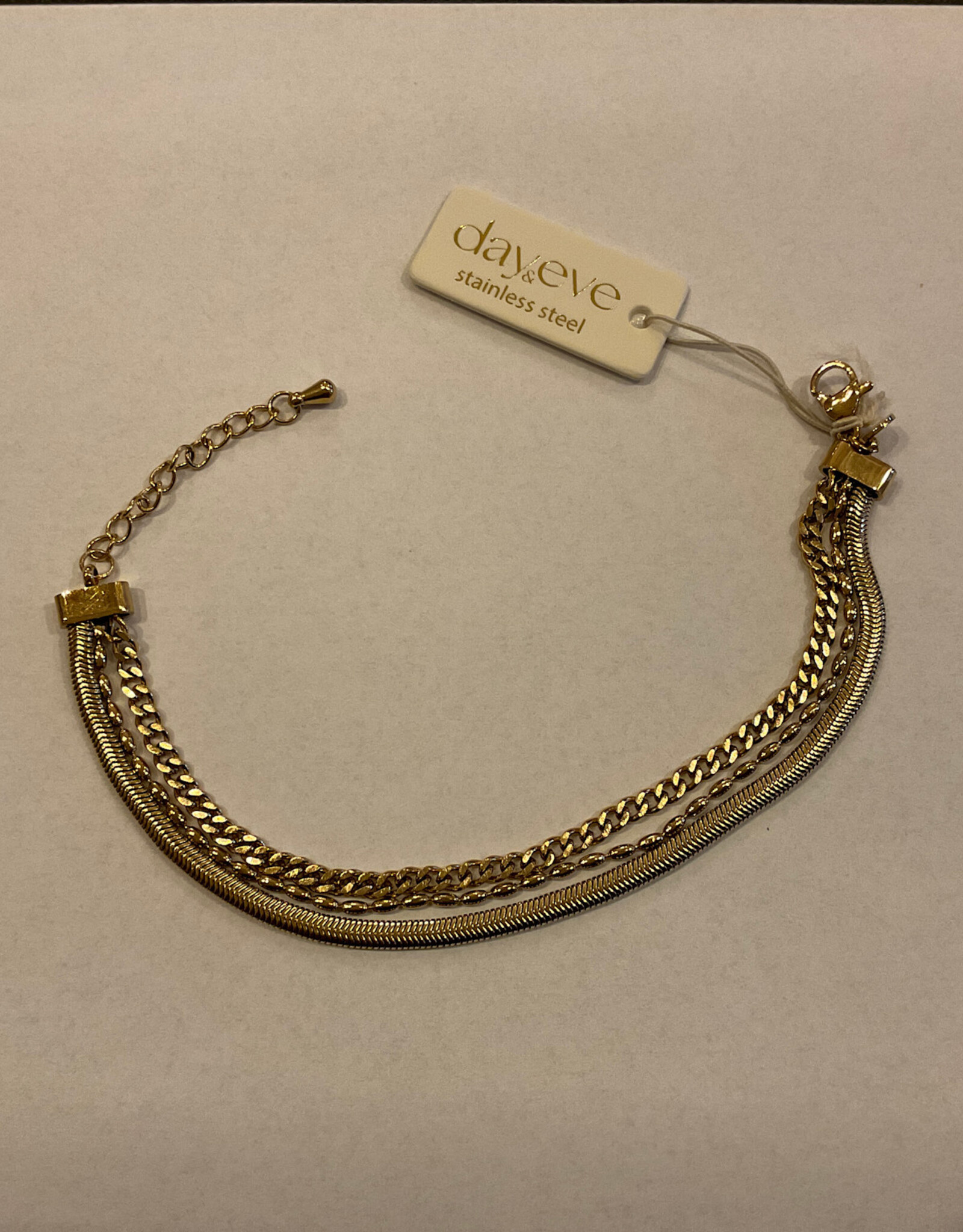 Day & Eve by Go Dutch Label Armband (B56062-2) 14K goud - Day & Eve by Go Dutch Label