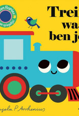 Trein, waar ben je? - Met vilten Flapjes en een spiegeltje