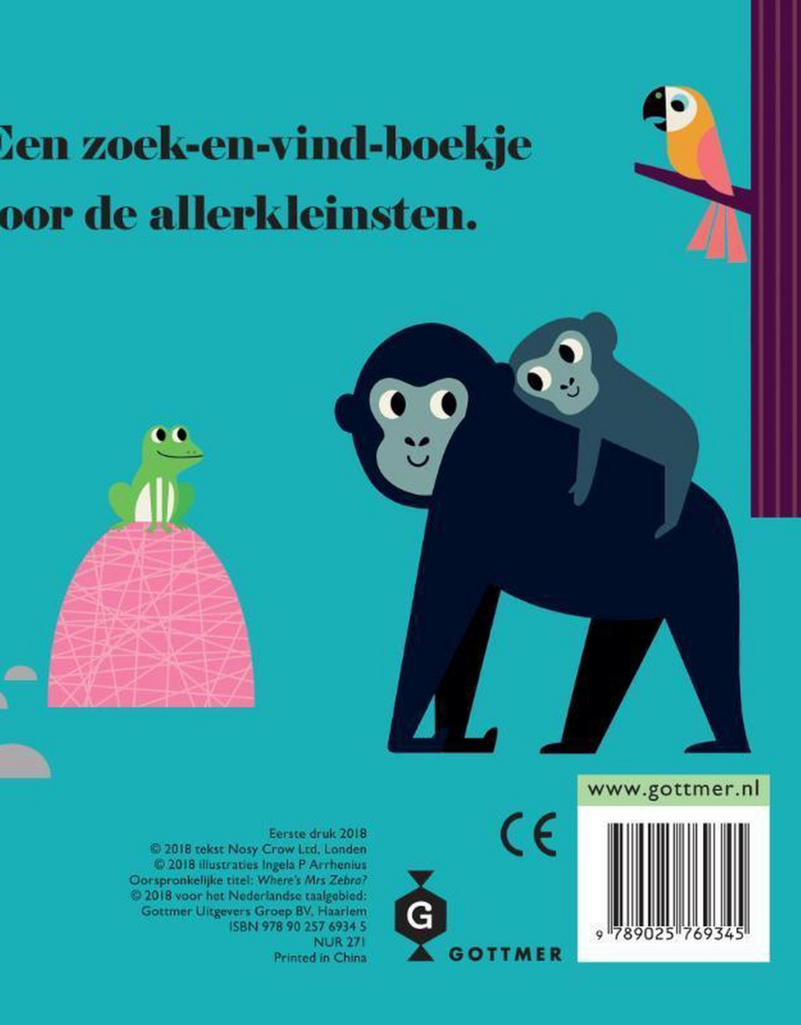 Zebra, Waar ben je? - Met vilten Flapjes en een spiegeltje