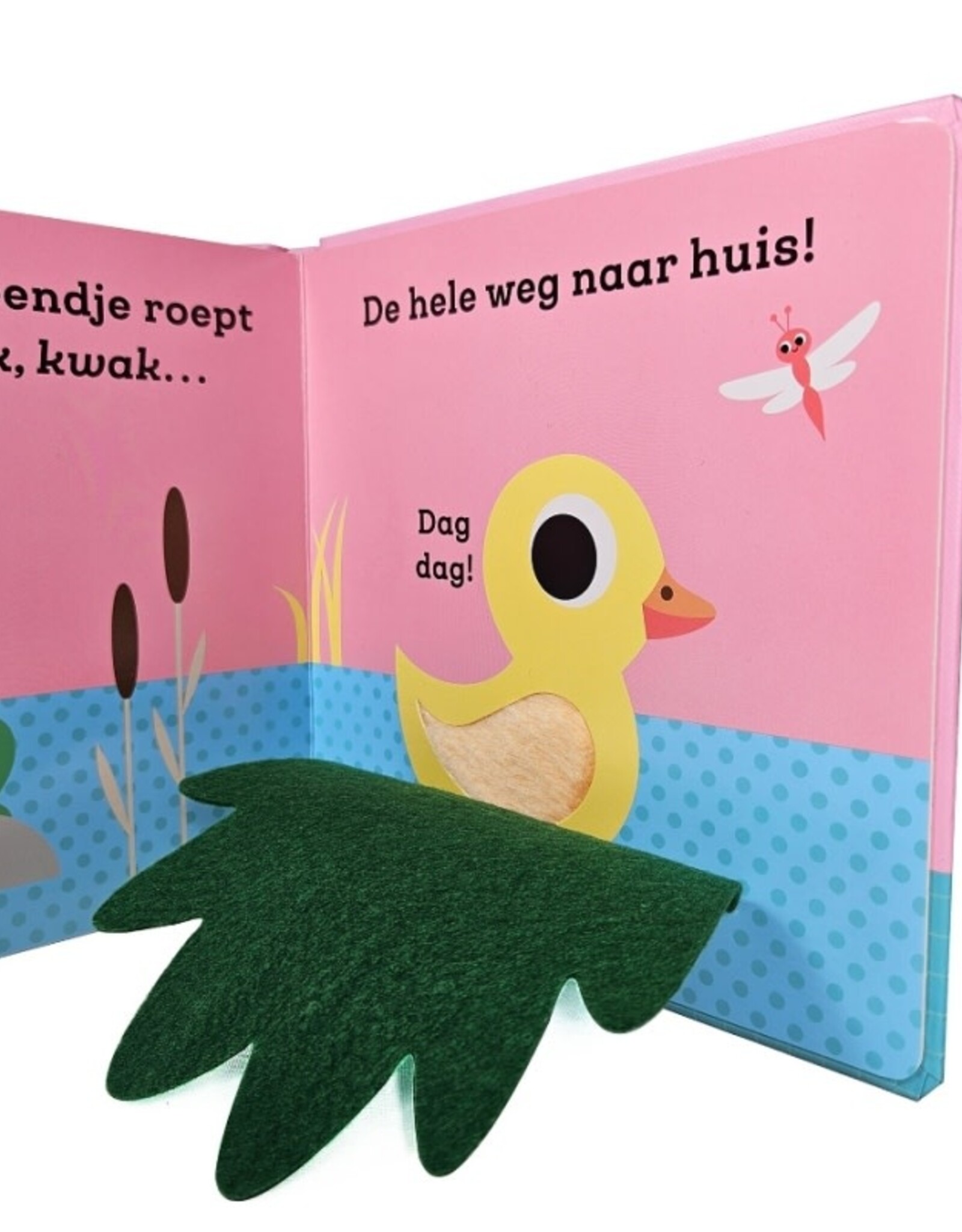 Dit Kleine Eendje - Voelboekje met Vilten Flap