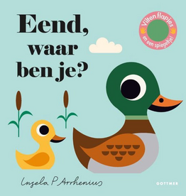 Eend, Waar ben je? - Met vilten Flapjes en een spiegeltje