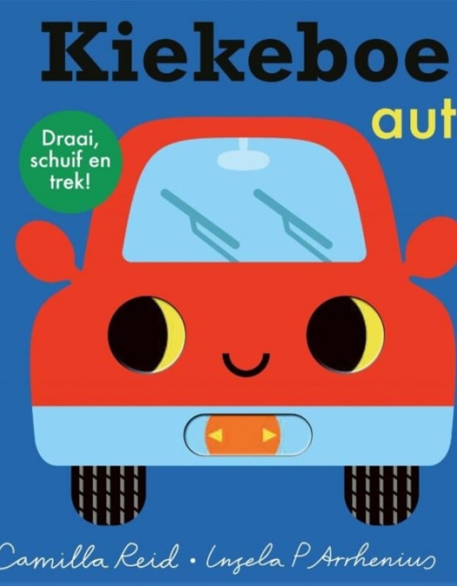 Kiekeboe Auto - Schuifboekje met Spiegeltje