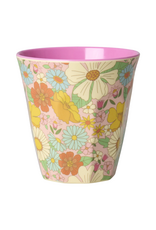 Rice Beker Melamine met Flower Power print - Rice