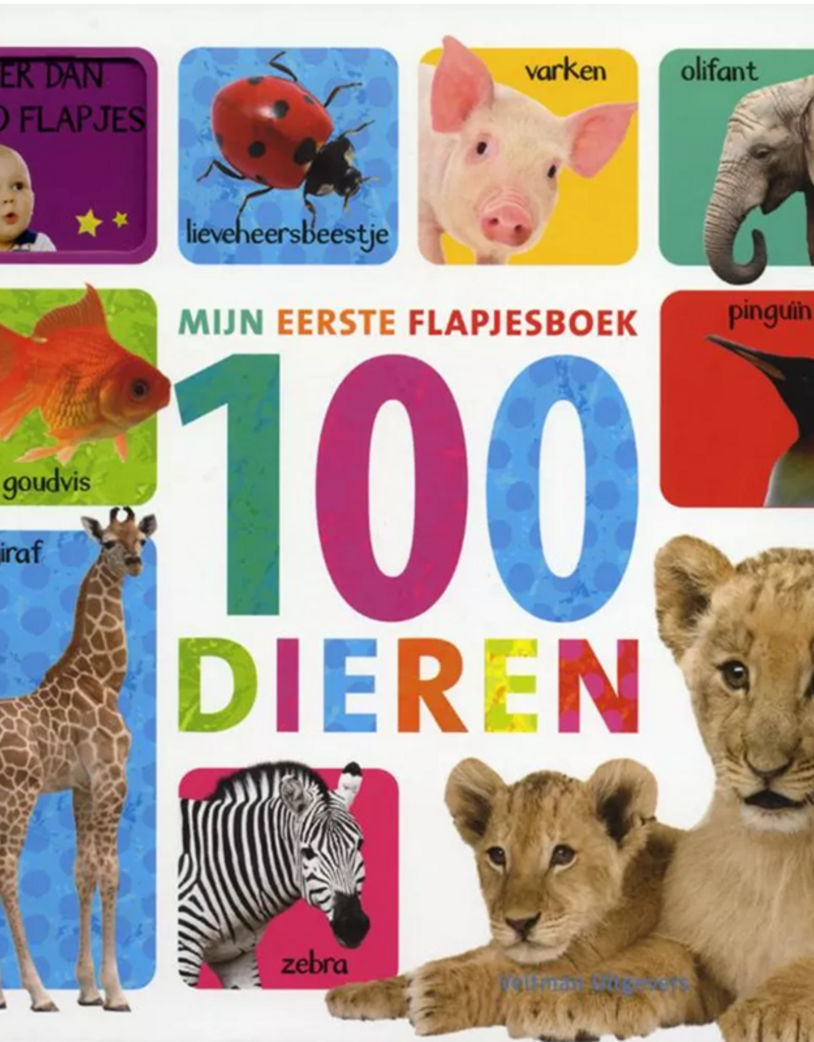 Mijn eerste flapjesboek 100 dieren