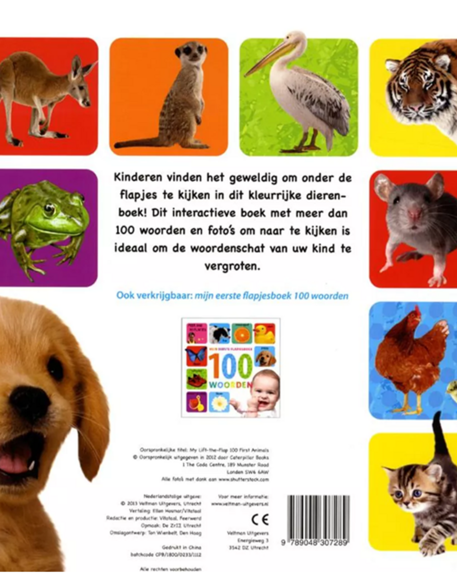 Mijn eerste flapjesboek 100 dieren