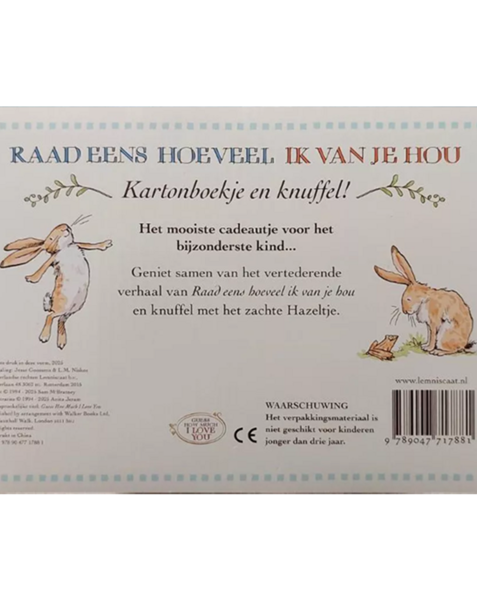 Raad Eens Hoeveel ik van je Hou met Knuffel