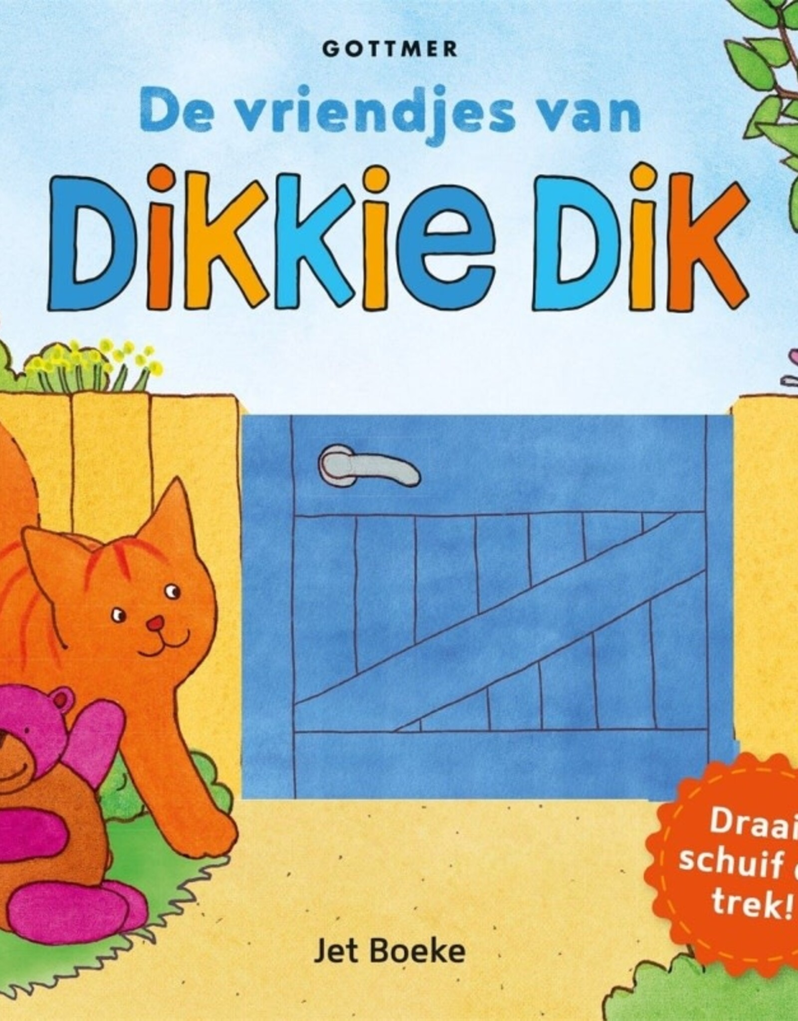 De vriendjes van Dikkie Dik - Draai, Schuif en Trekboek