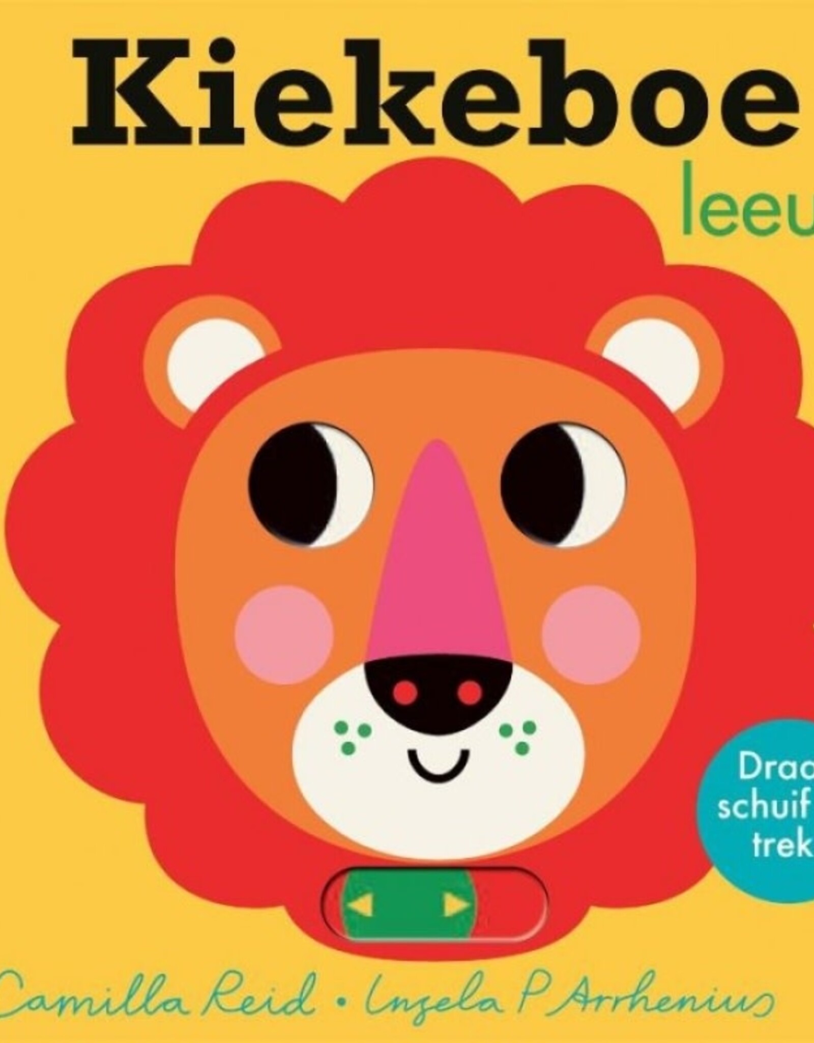 Kiekeboe Leeuw - Schuifboekje met Spiegeltje