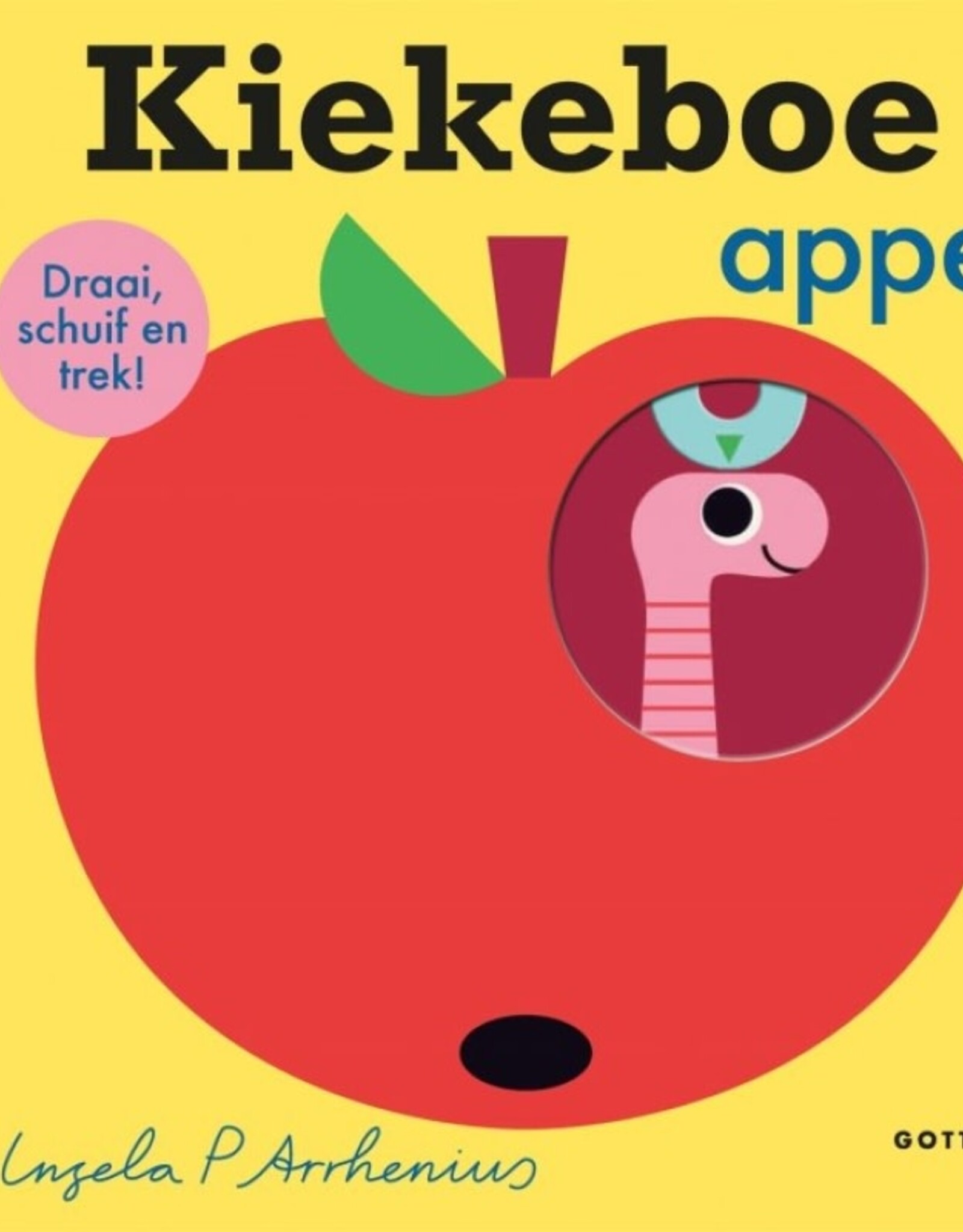 Kiekeboe Appel - Schuifboekje met Spiegeltje
