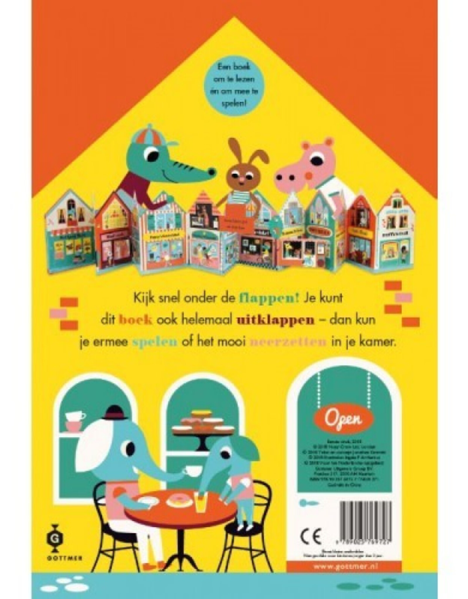 De Winkelstraat - Uitklapboek