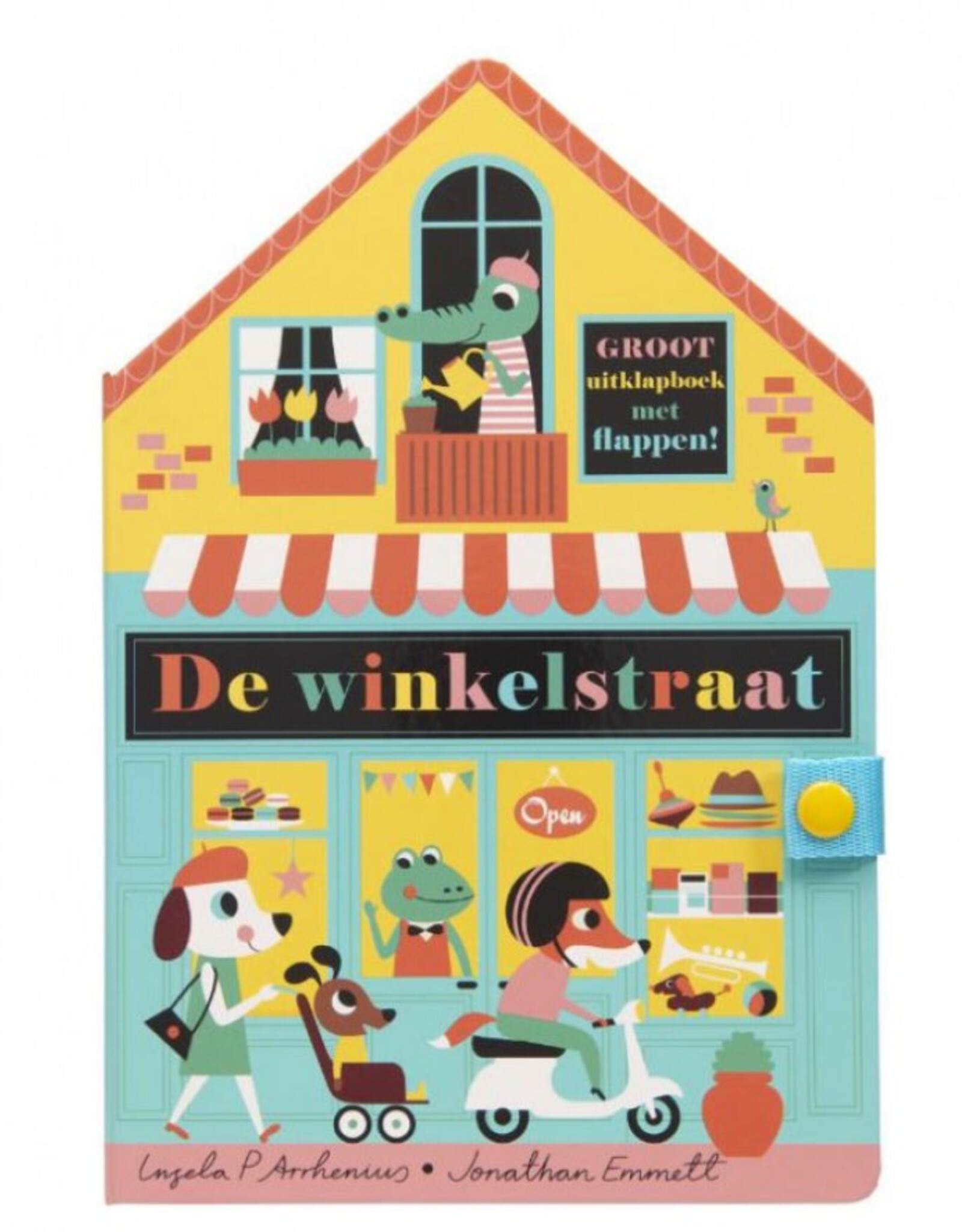De Winkelstraat - Uitklapboek