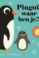 Pinguïn, waar ben je? - Met vilten Flapjes en een spiegeltje