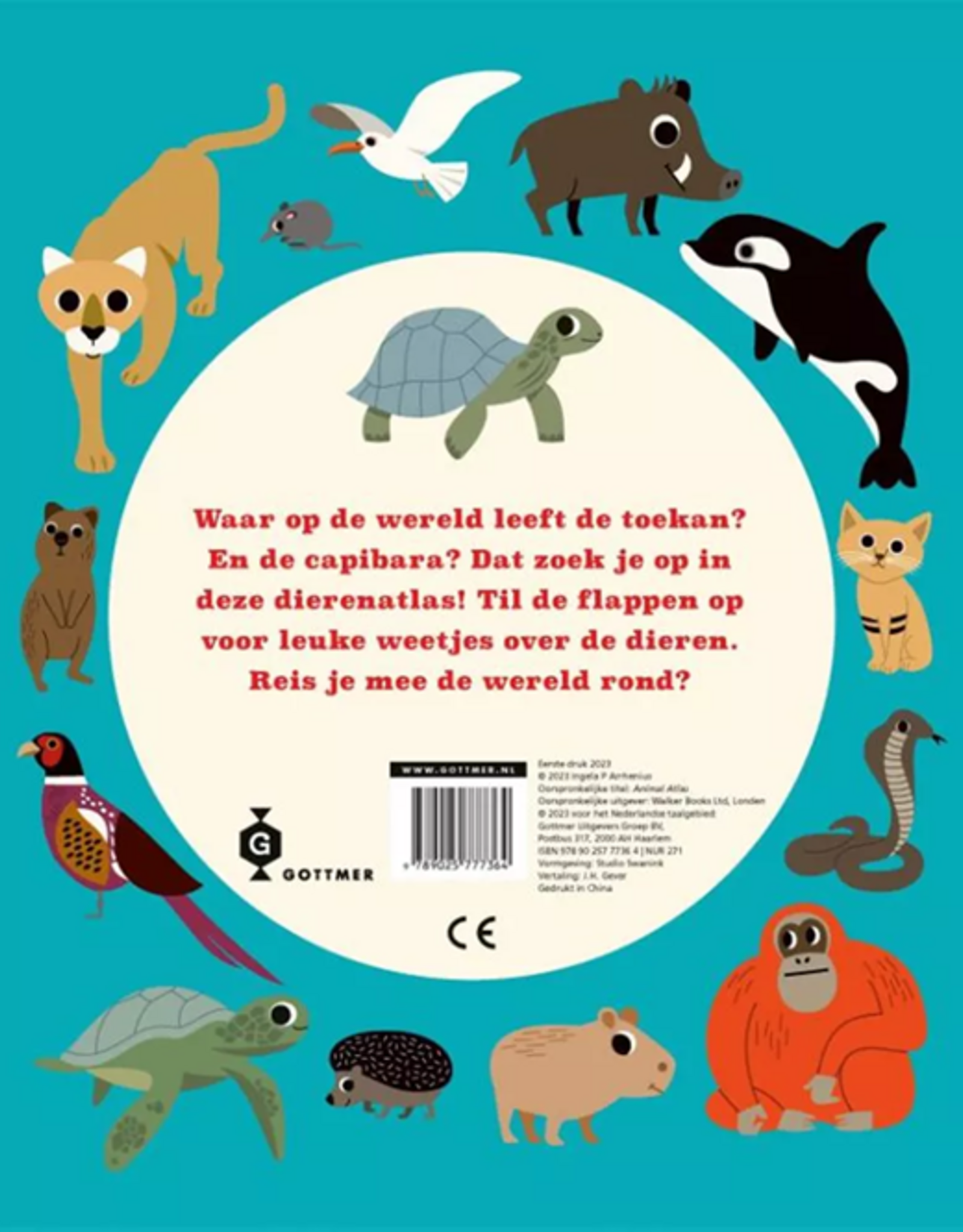 De Dierenatlas +4jr - Ingela Arrhenius