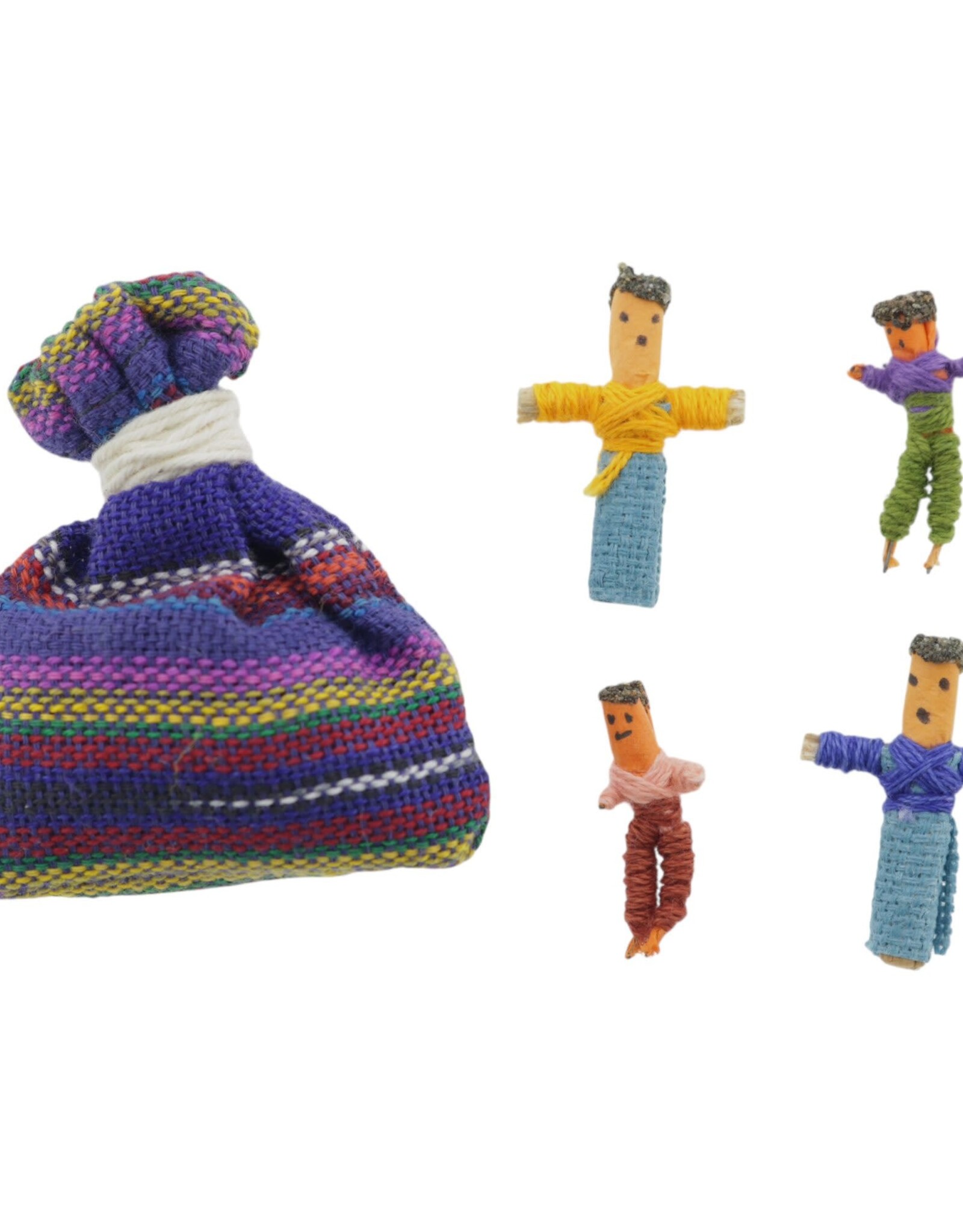 Zorgenpoppetjes (4 in een zakje)