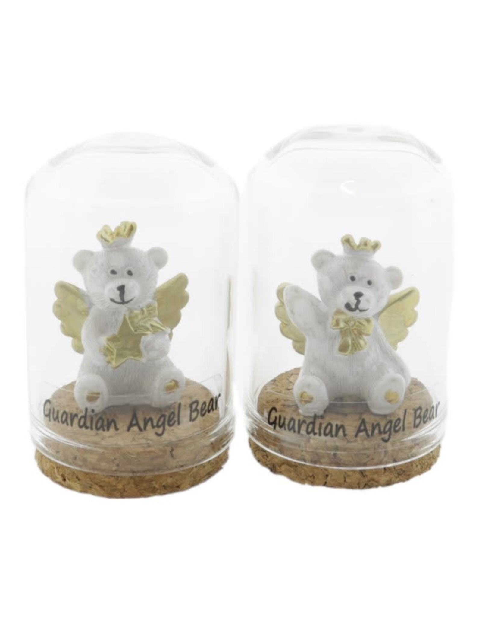 Engel beer "Guardian Angel Bear" in een Stolp