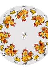 Blond Amsterdam Ontbijtbord 22cm Chicken "Pasen" - Blond Amsterdam