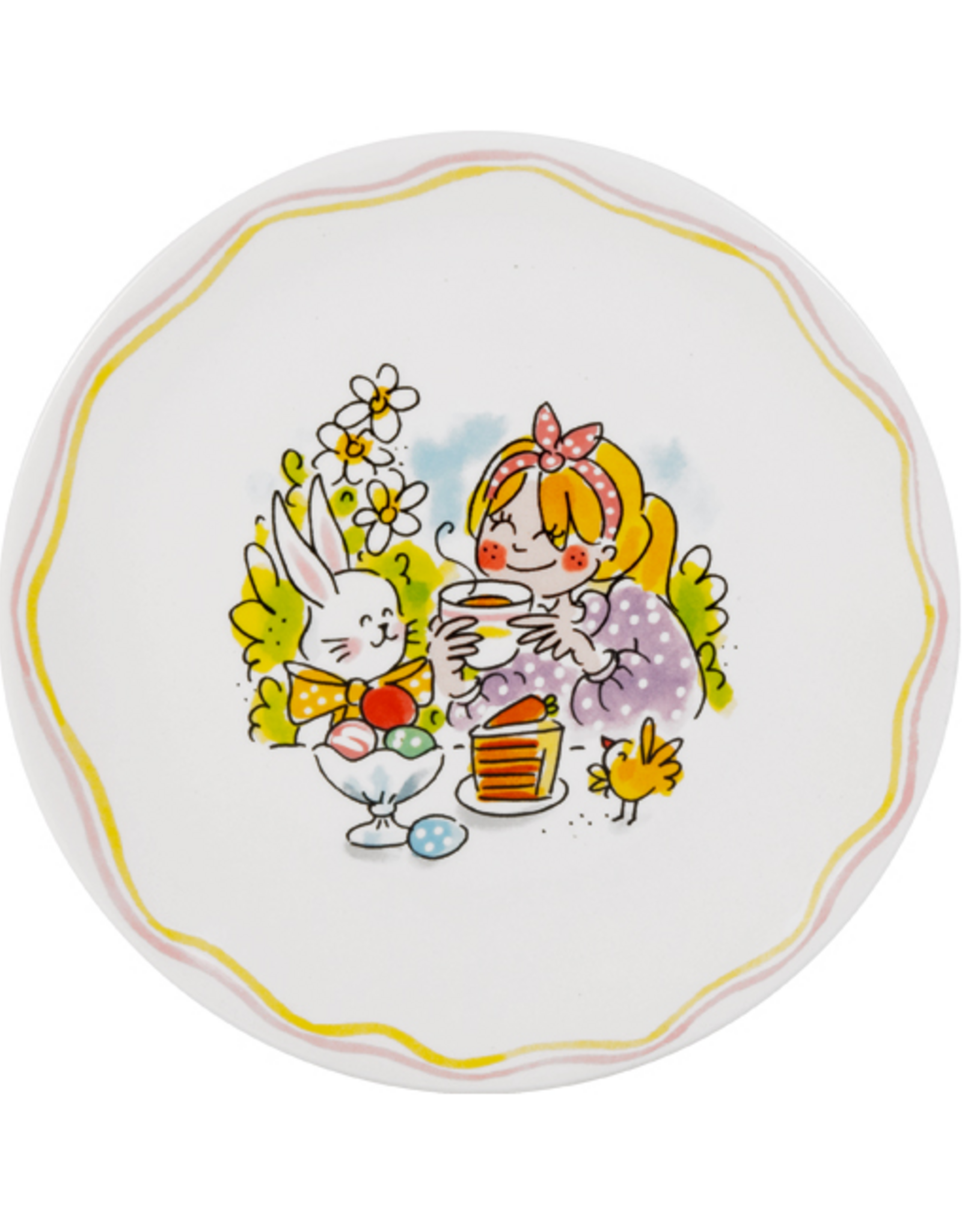 Blond Amsterdam Gebaksbord 18cm "Pasen" - Blond Amsterdam