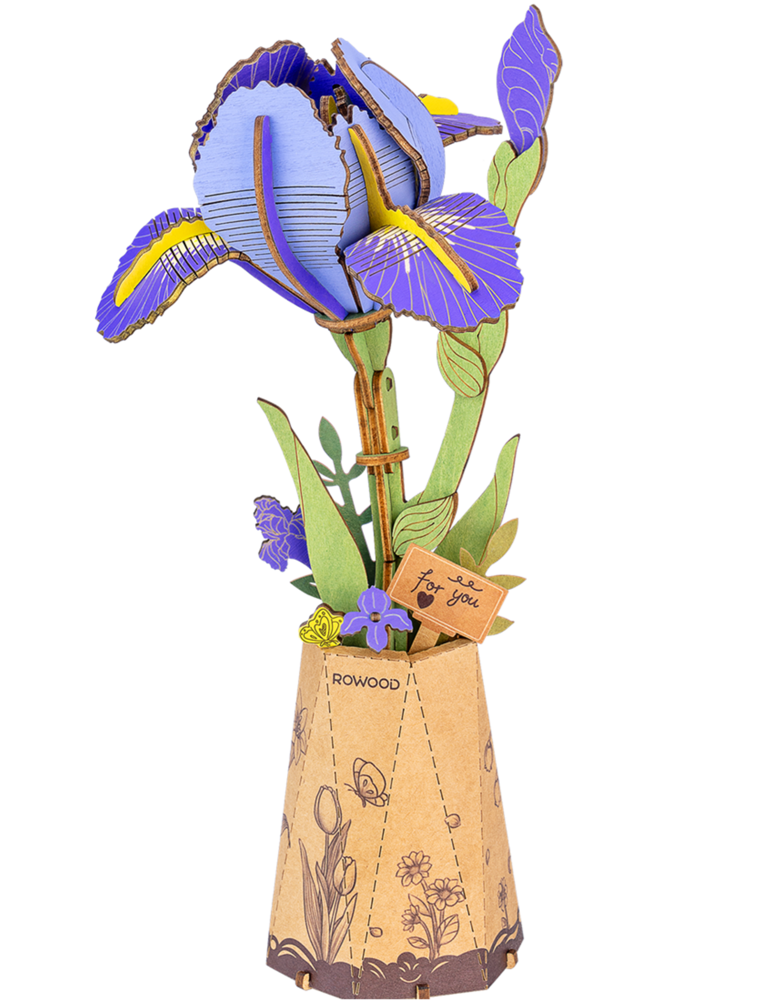 Robotime Paarse Iris - Robotime