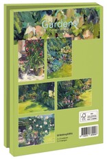 Kaartenmapje met env, groot: Gardens, Piet van de Hoef