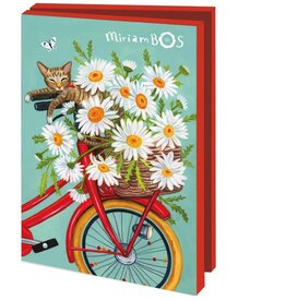 Kaartenmapje met env, klein: Special delivery, Miriam Bos