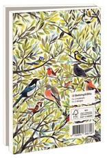 Kaartenmapje met env, klein: Vogels in de tuin, Miriam Bos