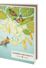 Kaartenmapje met env, klein: Flowers and insects, Geertje Aalders