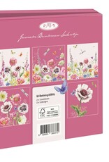 Kaartenmapje met env, vierkant: Wild Flower Field, Janneke Brinkman-Salentijn