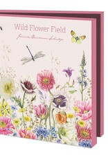 Kaartenmapje met env, vierkant: Wild Flower Field, Janneke Brinkman-Salentijn