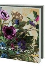 Kaartenmapje met env, vierkant: Bloemen, Kenne Gregoire