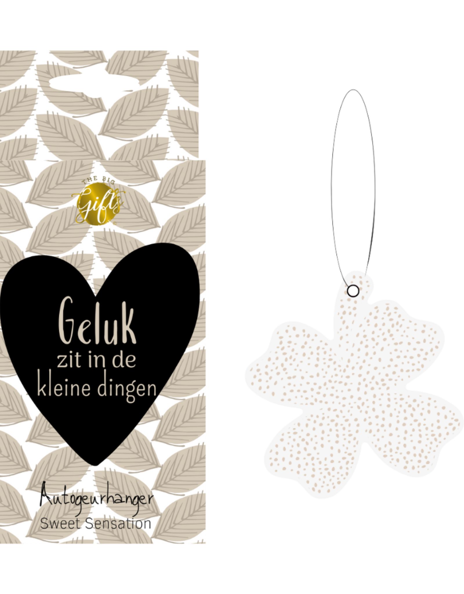 The Big Gifts Autogeurhanger "Geluk!" - The Big Gifts