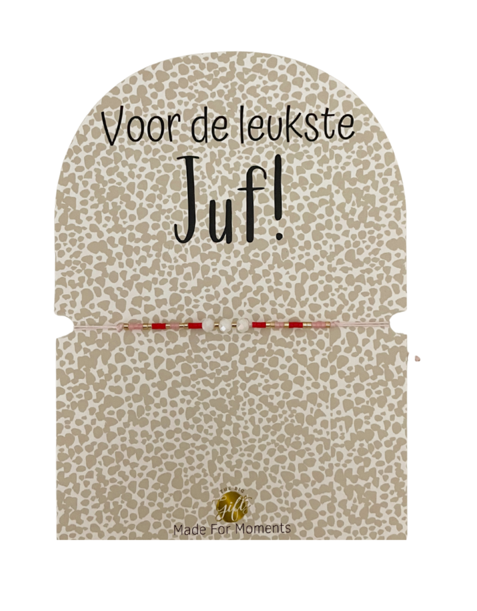 The Big Gifts Armband Juf - The Big Gifts