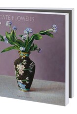 Kaartenmapje met env, vierkant:Delicate Flowers, Ingrid Smuling