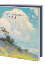 Kaartenmapje met env, vierkant:Landscapes in art