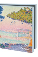 Kaartenmapje met env, vierkant:On the water