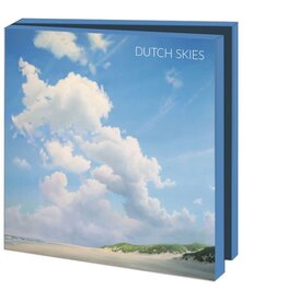 Kaartenmapje met env, vierkant:Dutch skies