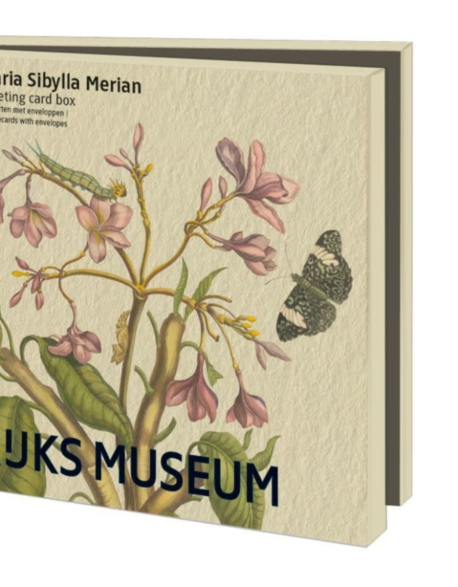 Kaartenmapje met env, vierkant: Sibylla Merian, Rijksmuseum