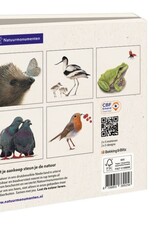 Kaartenmapje met env, vierkant: Laat de natuur leven, Lonneke Grimbergen, Natuurmonumenten