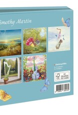 Kaartenmapje met env, vierkant:Floral instruments, Timothy Martin