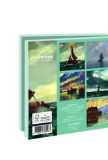 Kaartenmapje met env, vierkant: Zuiderzee, Jos Lussenburg